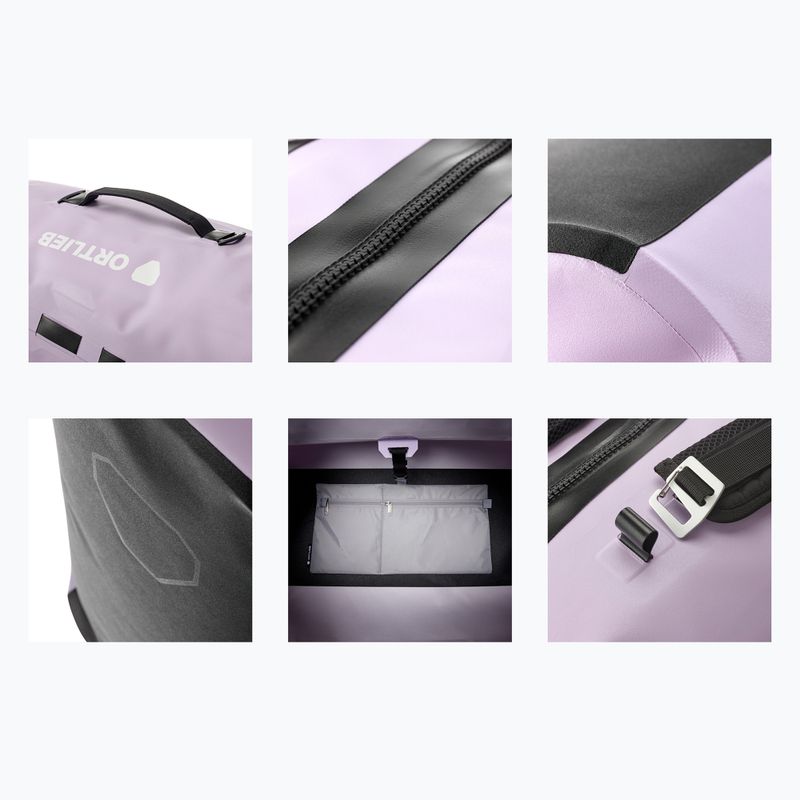 Borsa da viaggio Ortlieb Duffle Zip Tidura Strong 60L lavender 9