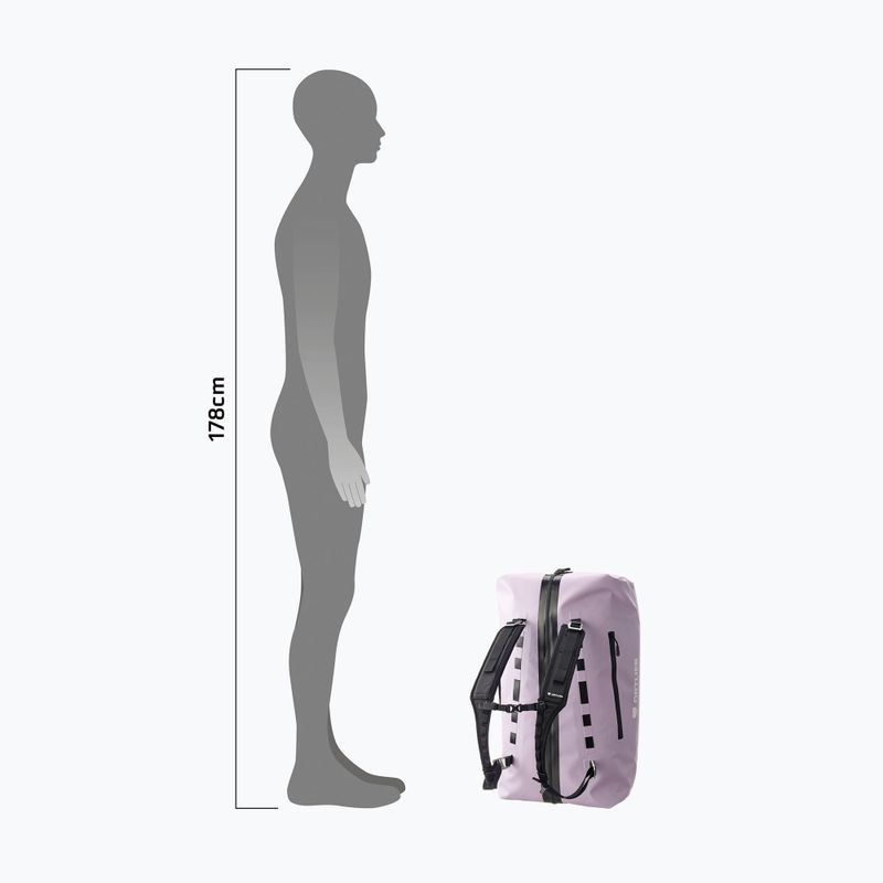 Borsa da viaggio Ortlieb Duffle Zip Tidura Strong 60L lavender 10