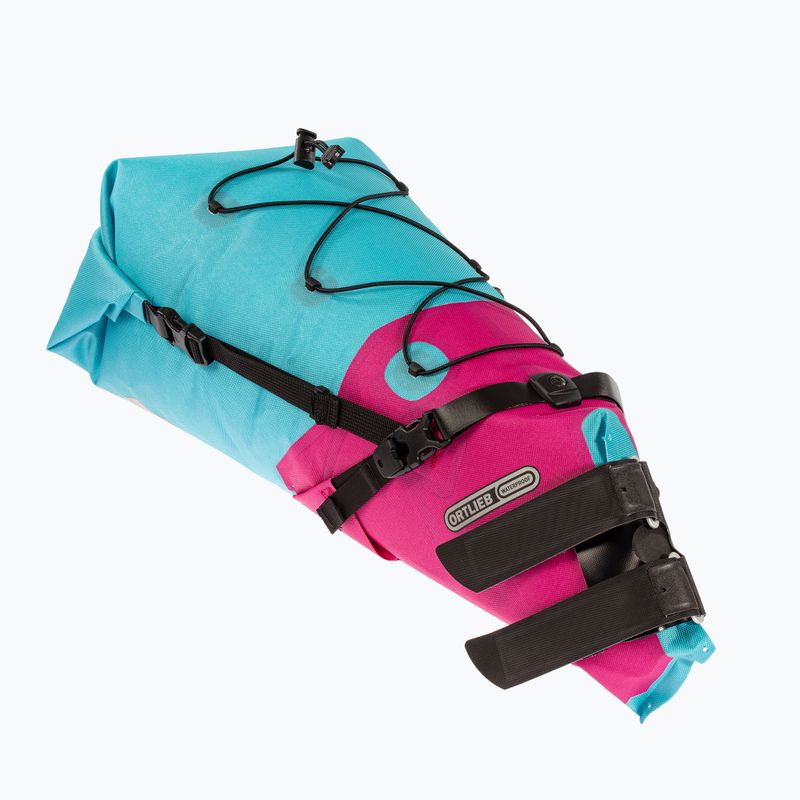 Borsa da sella per bici ORTLIEB Seat-Pack 16.5 l cyber blue/cyber pink 2