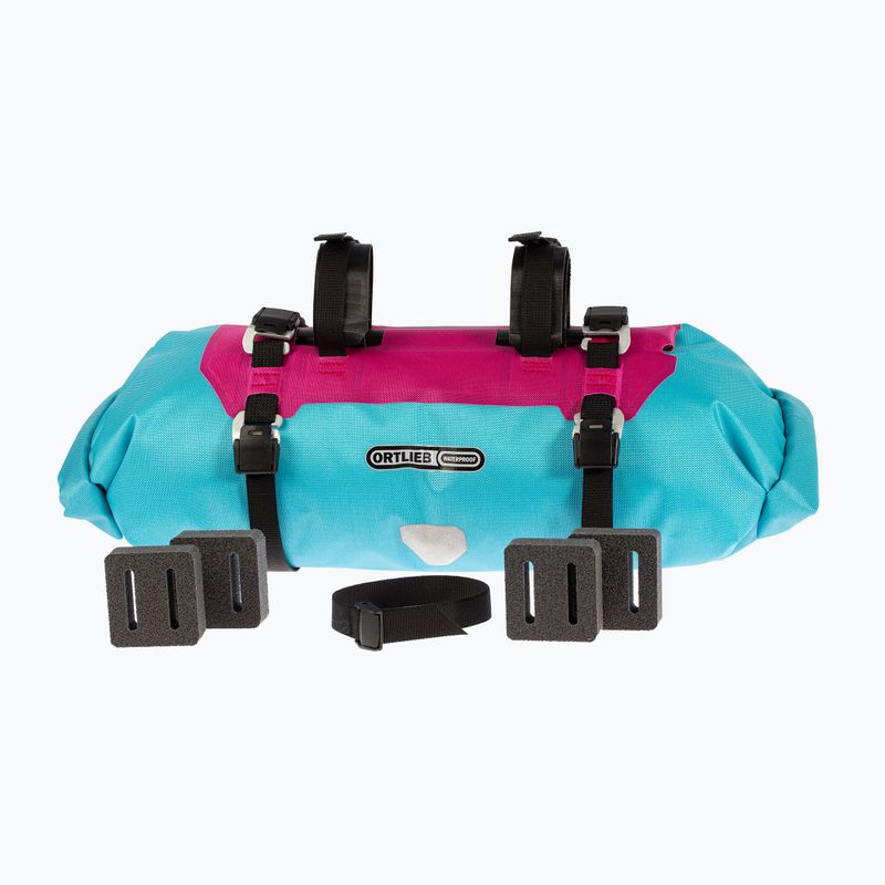 Borsa da manubrio per bicicletta ORTLIEB Handlebar-Pack 9 l cyber blue/cyber pink 4