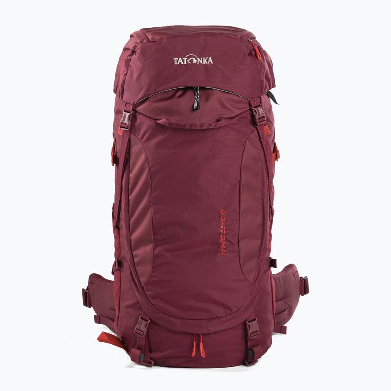 Tatonka Noras 55+10 l zaino da trekking da donna maroon 1324.047