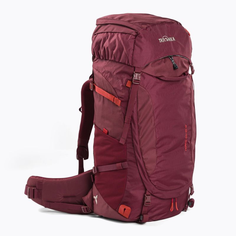 Tatonka Noras 55+10 l zaino da trekking da donna maroon 1324.047 2