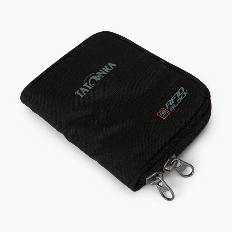 Portafoglio Tatonka Zip Money Box RFID B nero 2946.040