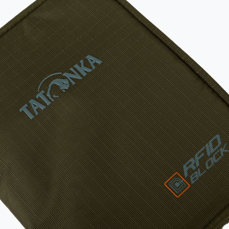 Tatonka Zip Salvadanaio RFID B portafoglio verde 2946.331 4