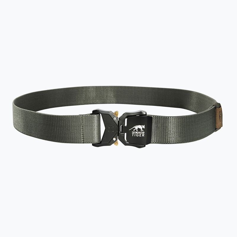 Cintura per pantaloni Tasmanian Tiger QR Stretchbelt grigio pietra/oliva 3