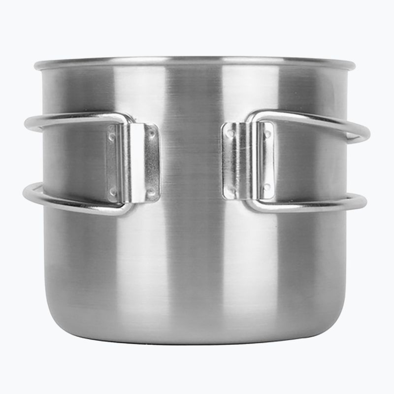 Tazza con manico di tigre della Tasmania da 500 ml, argento 4