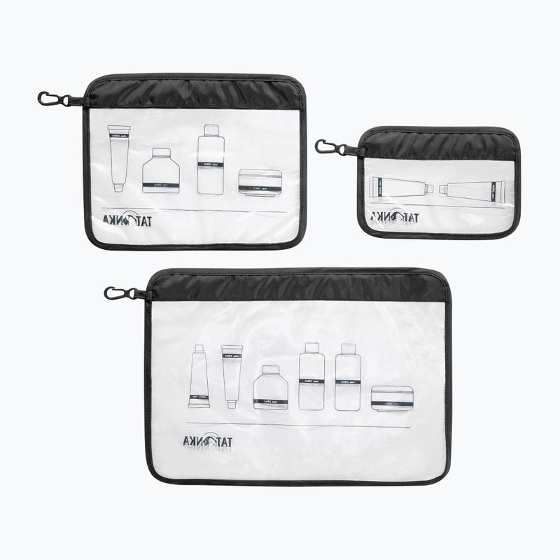 Tatonka Zip Flight Bag organizzatore da viaggio 3 pezzi nero 2