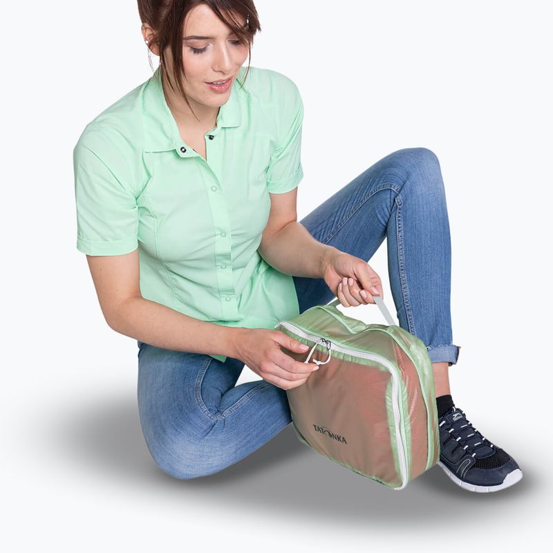 Organizzatore da viaggio Tatonka SQZY Compression Pouch 10 l lighter green 2