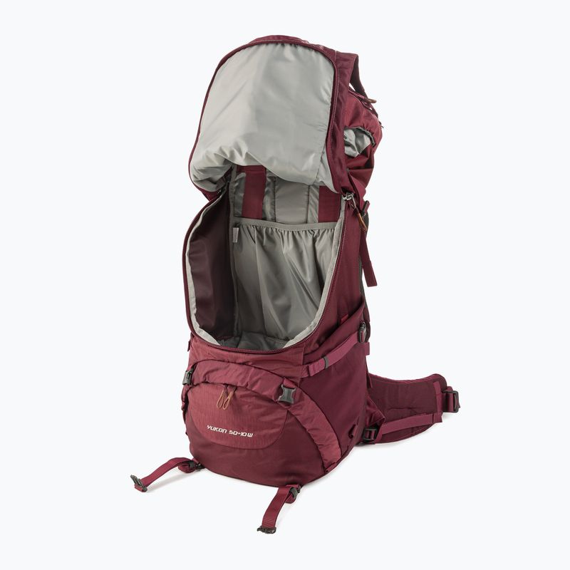 Zaino da trekking da donna Tatonka Yukon 50+10 l maroon 1341.368 4