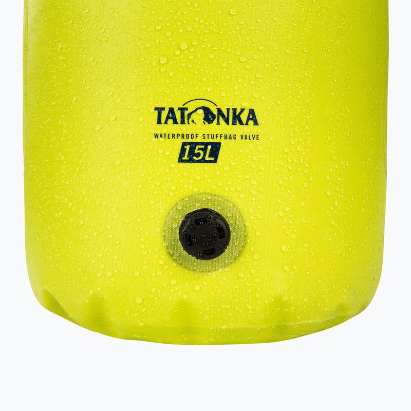 Tatonka WP Stuffbag impermeabile Valve 15 lime 6