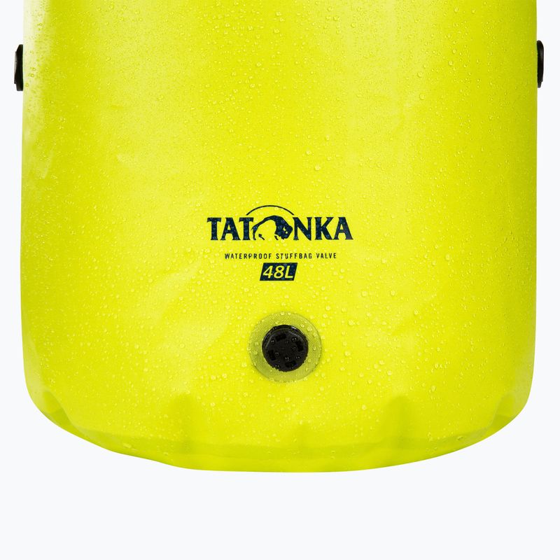 Tatonka WP Stuffbag impermeabile Valve 48 lime 5