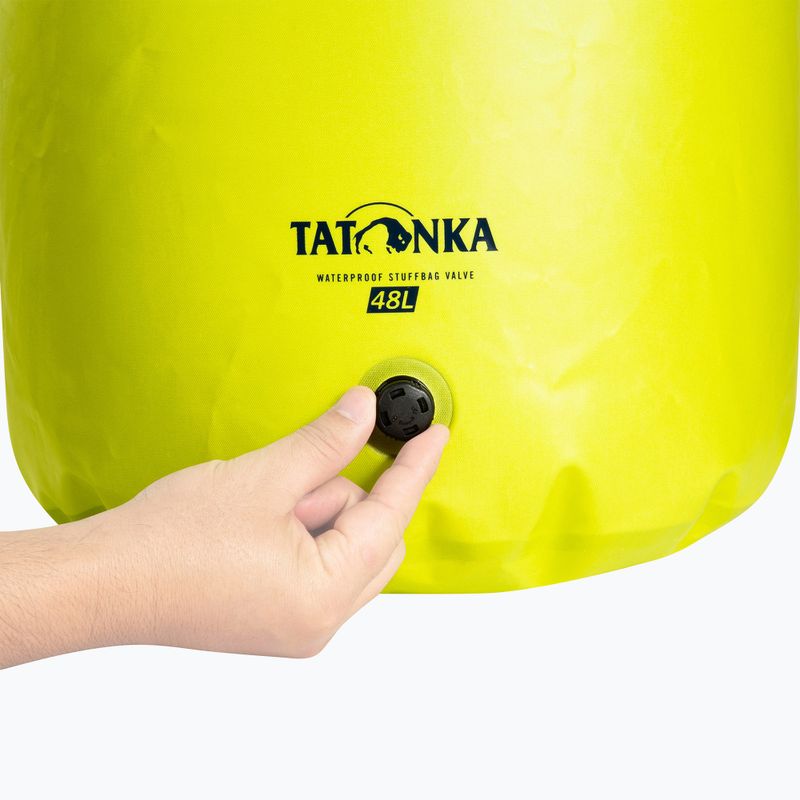 Tatonka WP Stuffbag impermeabile Valve 48 lime 6