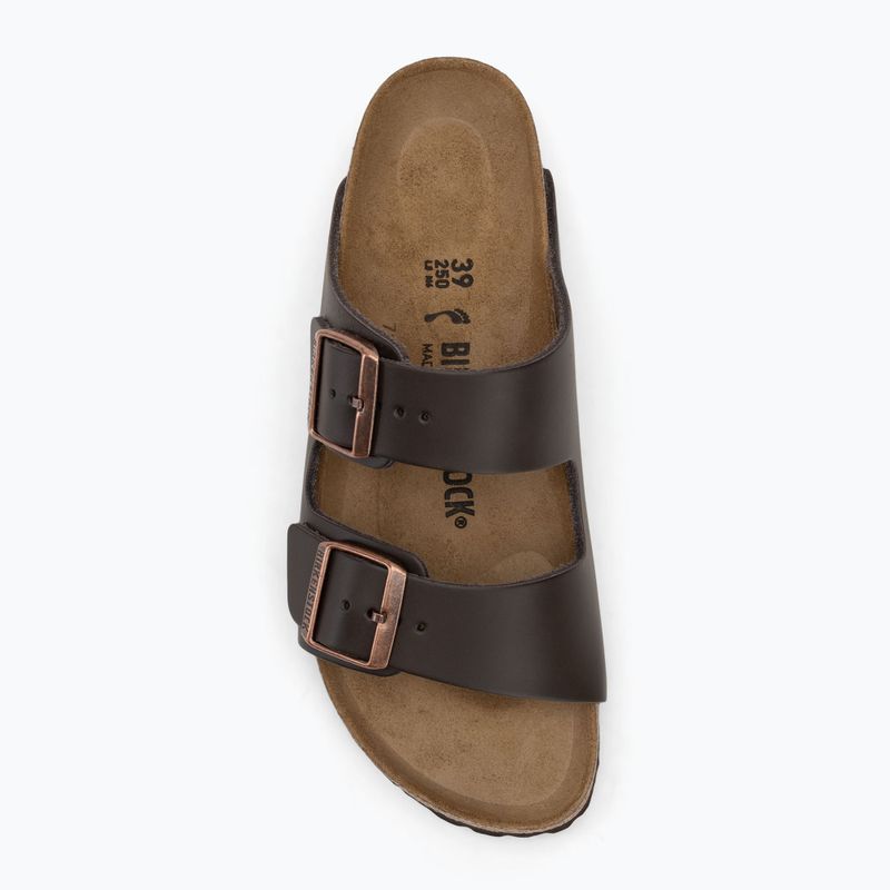 BIRKENSTOCK Arizona NL Narrow infradito marrone scuro 5
