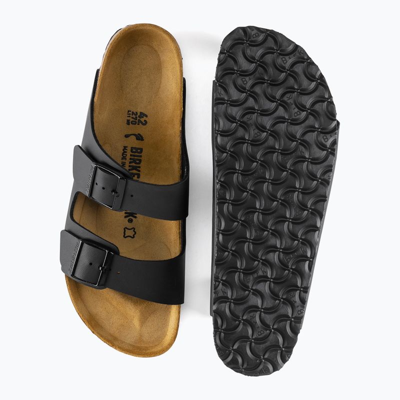 BIRKENSTOCK infradito Arizona BF Nero regolare 10