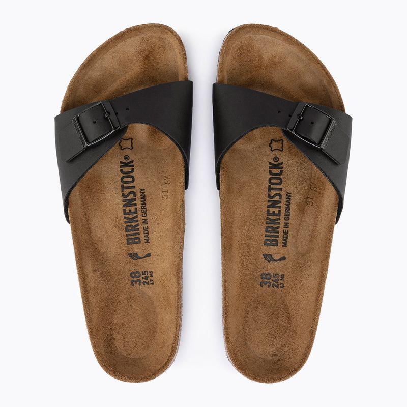 BIRKENSTOCK Madrid BF Infradito stretto nero 8