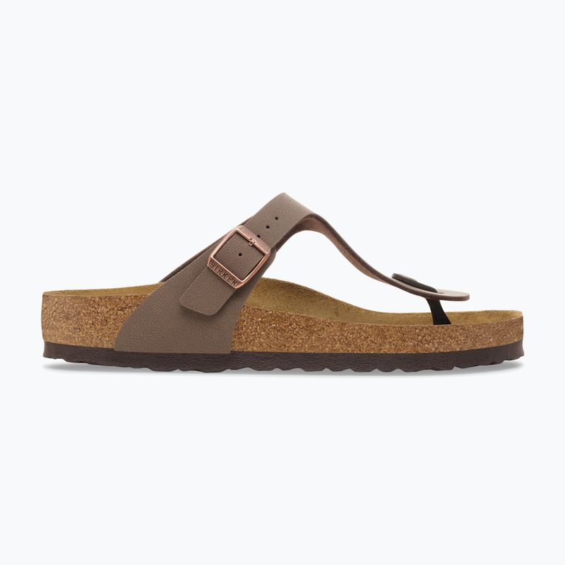 Infradito BIRKENSTOCK Gizeh Birkibuc mocca 2