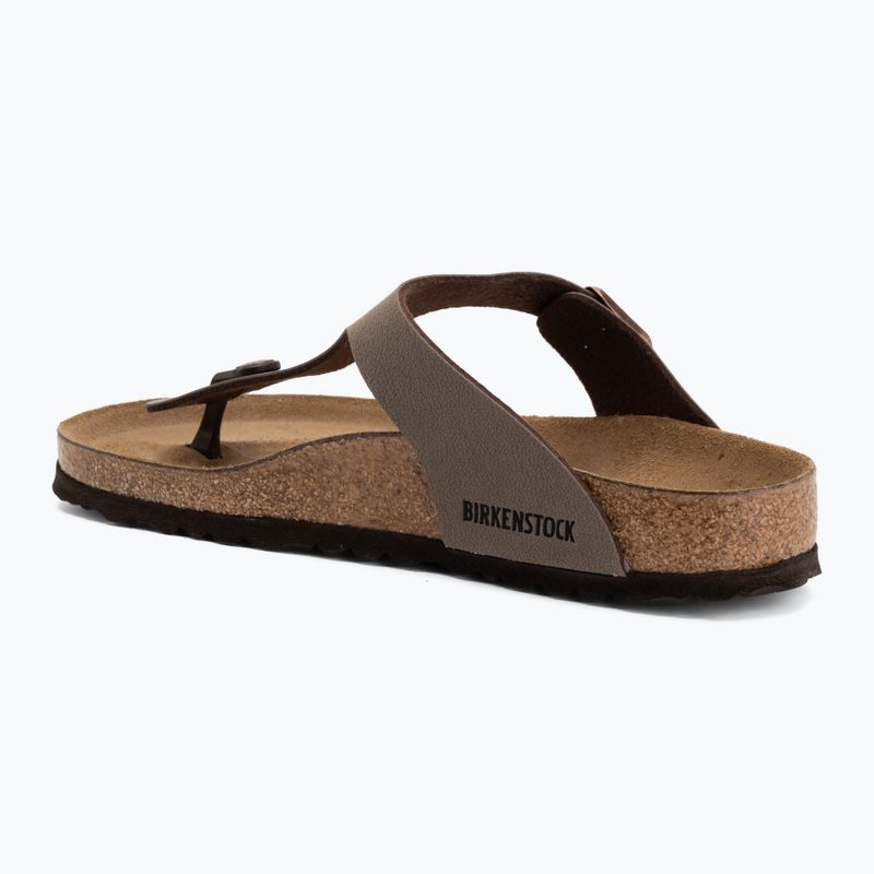 Infradito BIRKENSTOCK Gizeh Birkibuc mocca 3