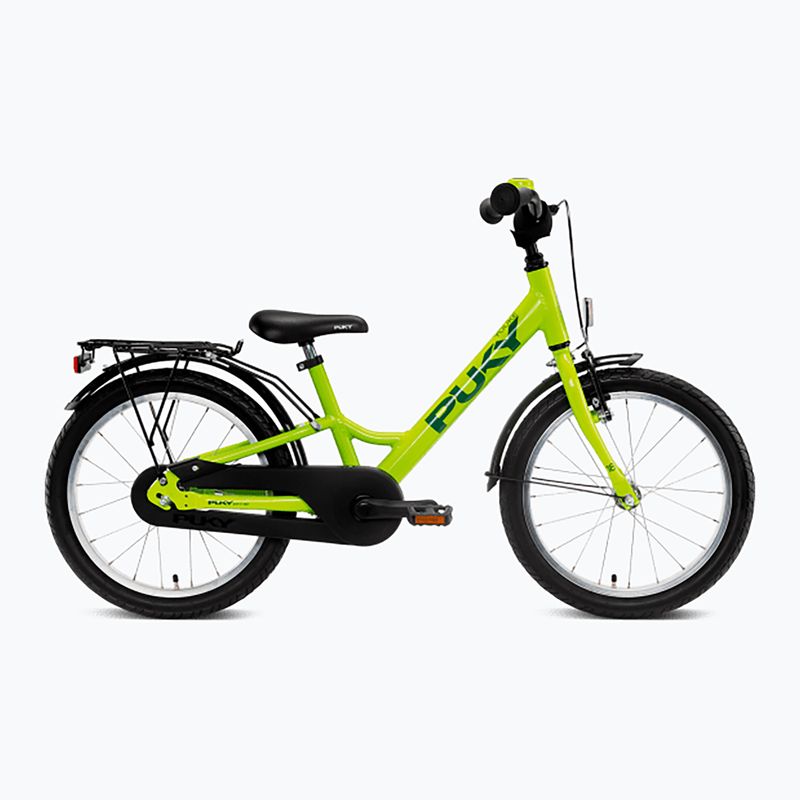 Bicicletta per bambini PUKY Youke 18-1 verde fresco