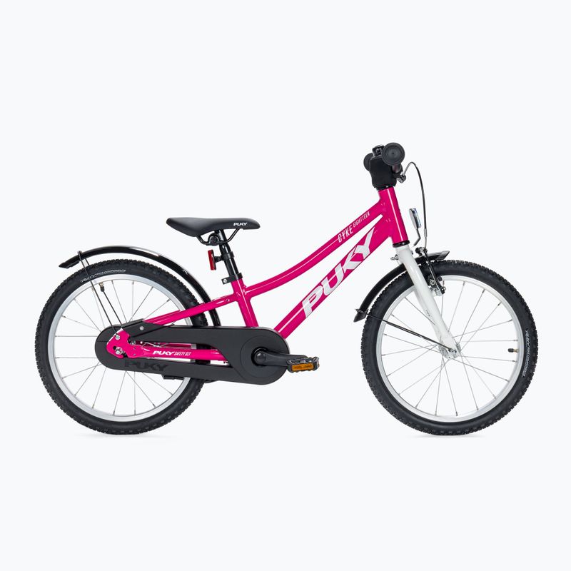 PUKY CYKE 18-1 Bicicletta da bambino in alluminio bianco/bianco