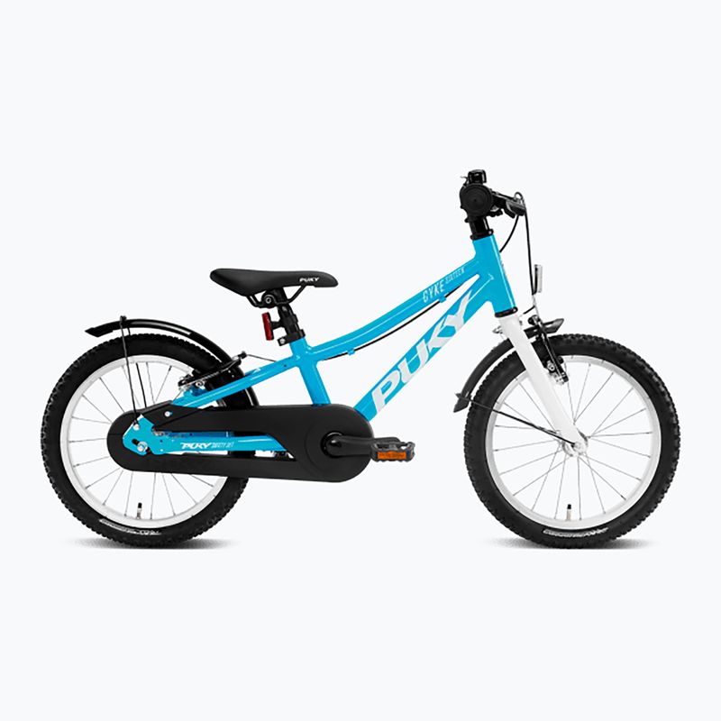 PUKY Cyke 16-F bicicletta da bambino fresca blu/bianca