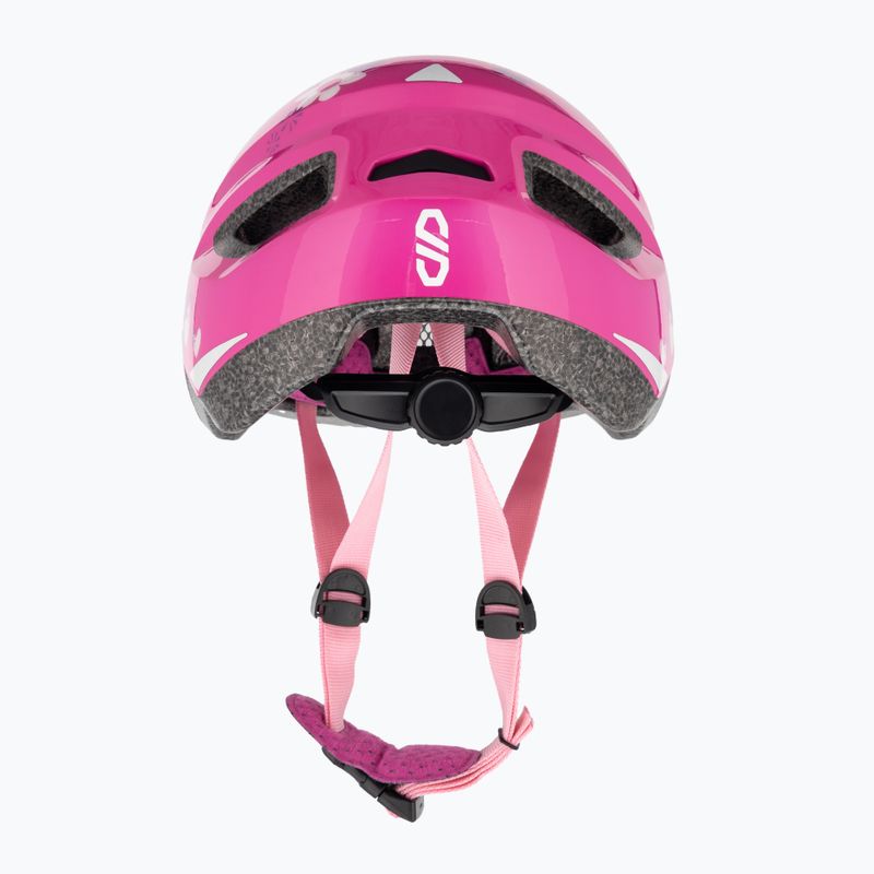 Casco da bici per bambini PUKY PH 8 Pro-S rosa/fiori 3
