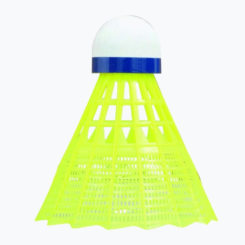 Talbot-Torro Tech 450 Premium Nylon Medium volani da badminton 6 pz. giallo 2