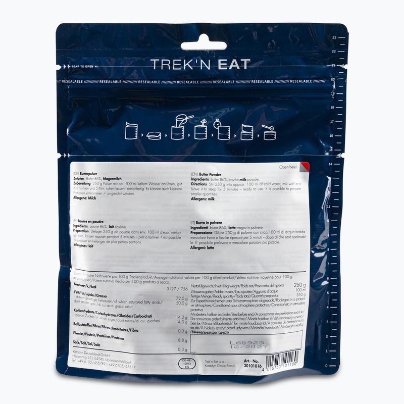 Alimenti liofilizzati Trek'n Eat Butter Powder 250 g 2