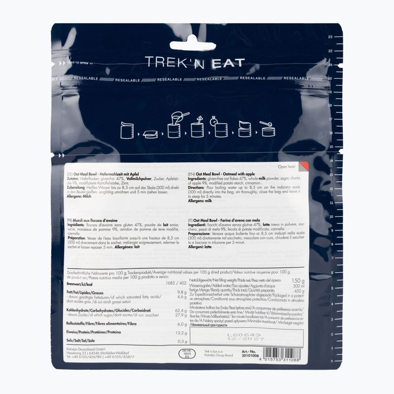 Cibo liofilizzato Trek'n Eat Oat Bowl 150 g 2