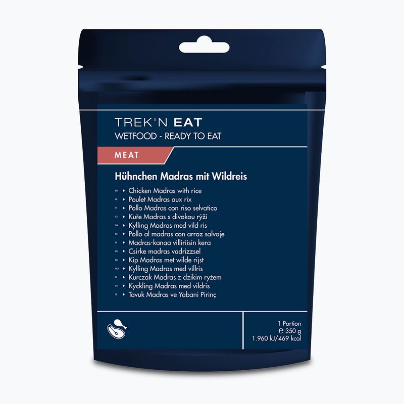 Cibo liofilizzato Trek'n Eat Chicken Madras with rice 350 g