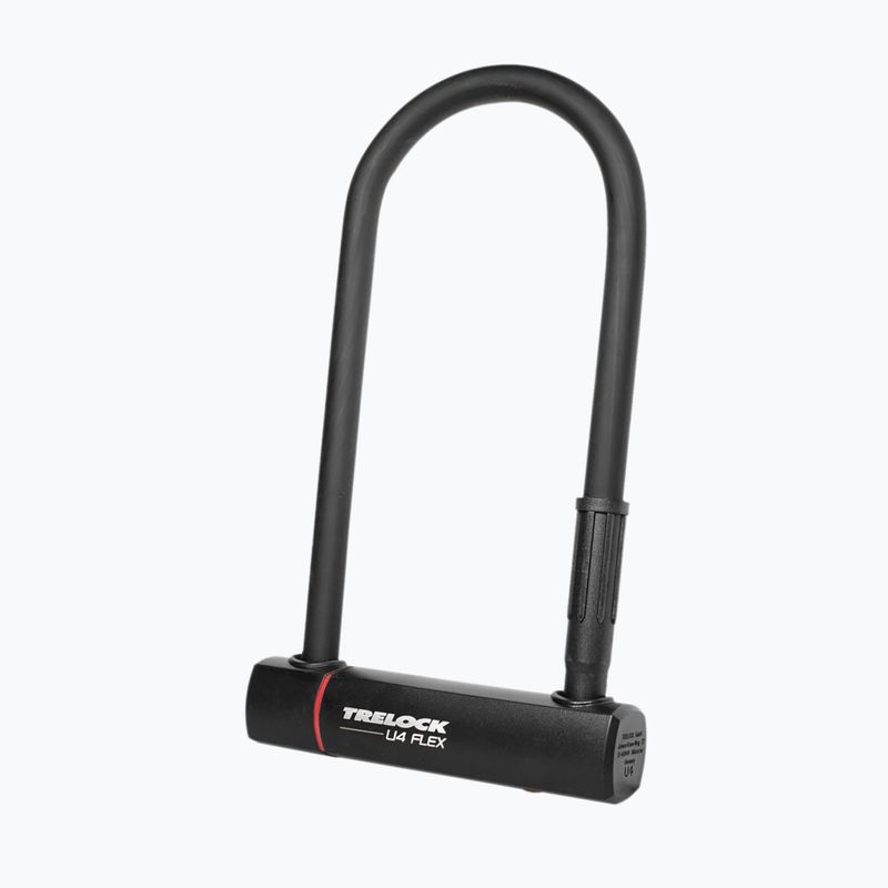 Lucchetto per bicicletta Trelock U4 Flex U-Lock nero