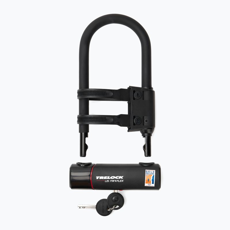 Lucchetto per bicicletta Trelock U5 Mini Flex U-Lock nero 2