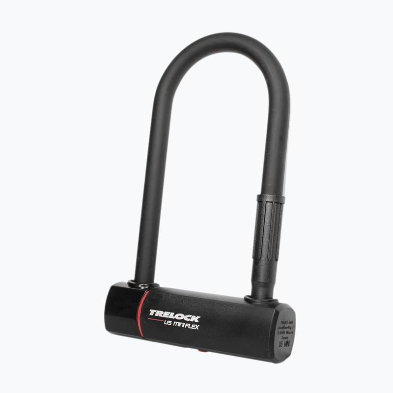 Lucchetto per bicicletta Trelock U5 Mini Flex U-Lock nero