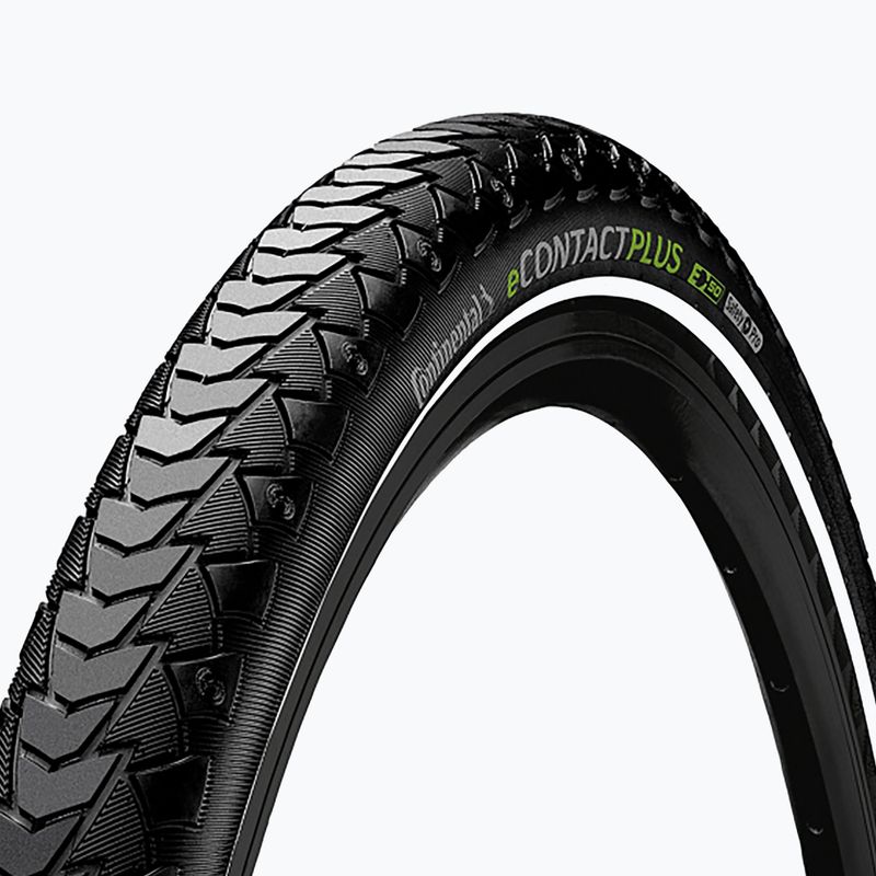 Pneumatico per bicicletta Continental eContact Plus wire 27,5 x 2,5 nero/reflex