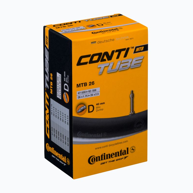 Camera d'aria per bicicletta Continental MTB 26 Dunlop