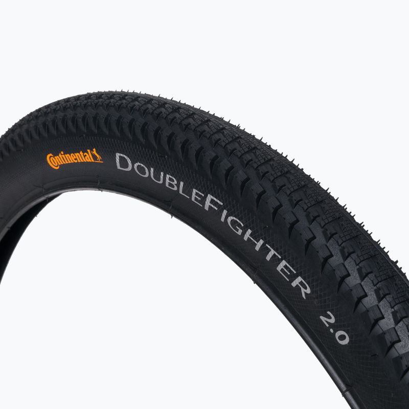 Pneumatico per bicicletta Continental Double Fighter III nero