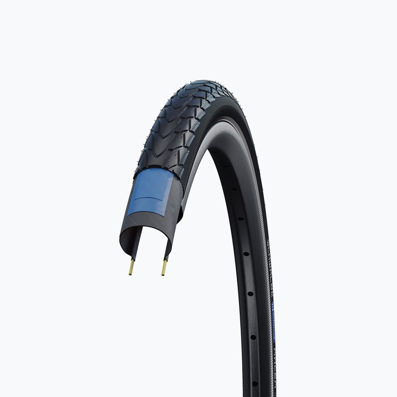 Pneumatico per bicicletta SCHWALBE Marathon Racer Race Guard Addix nero reflex 5