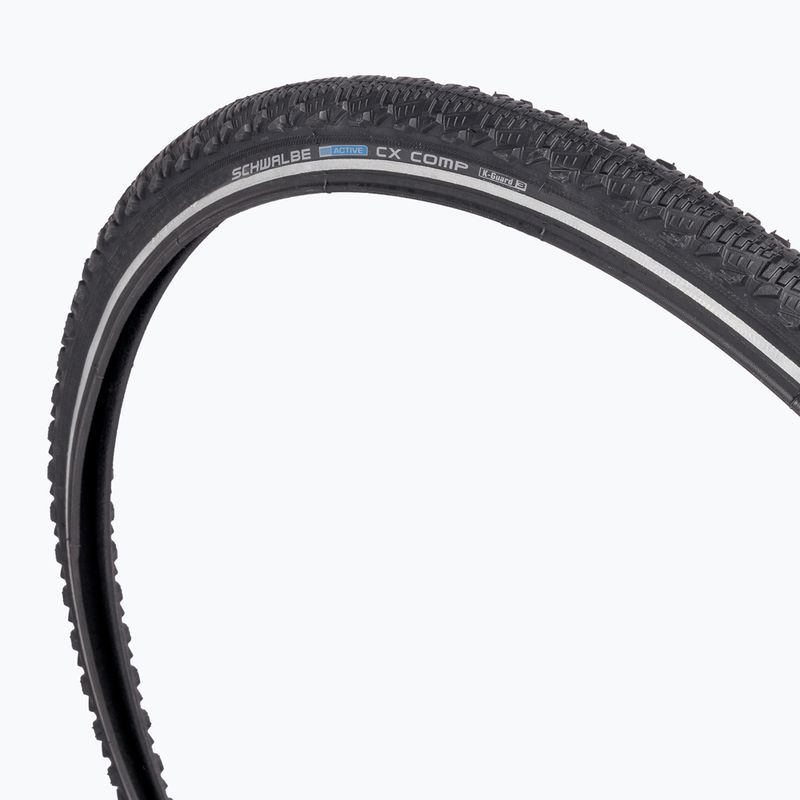Pneumatico bici SCHWALBE CX Comp K-Guard SBC 28 x 1,50 nero reflex 2