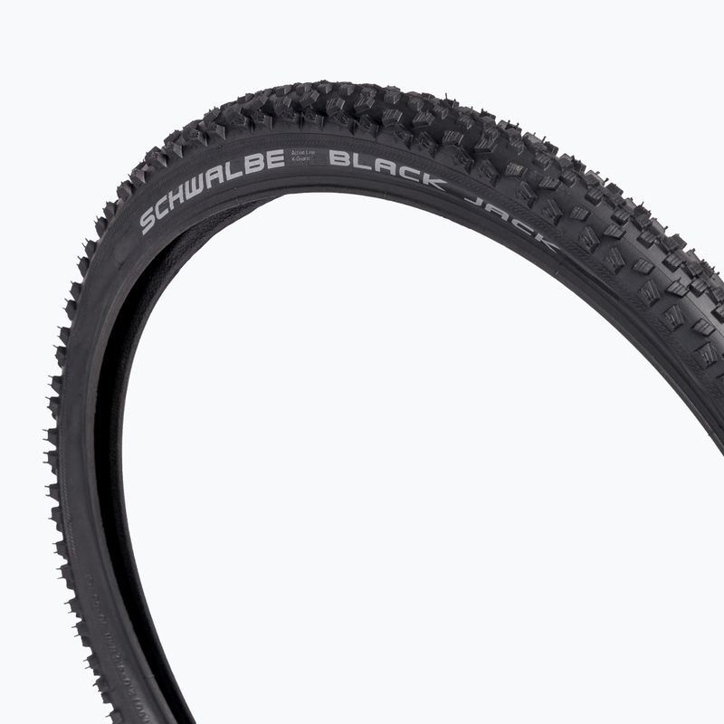 Pneumatico per bicicletta SCHWALBE Black Jack K-Guard SBC 26 x 2.10 nero 2