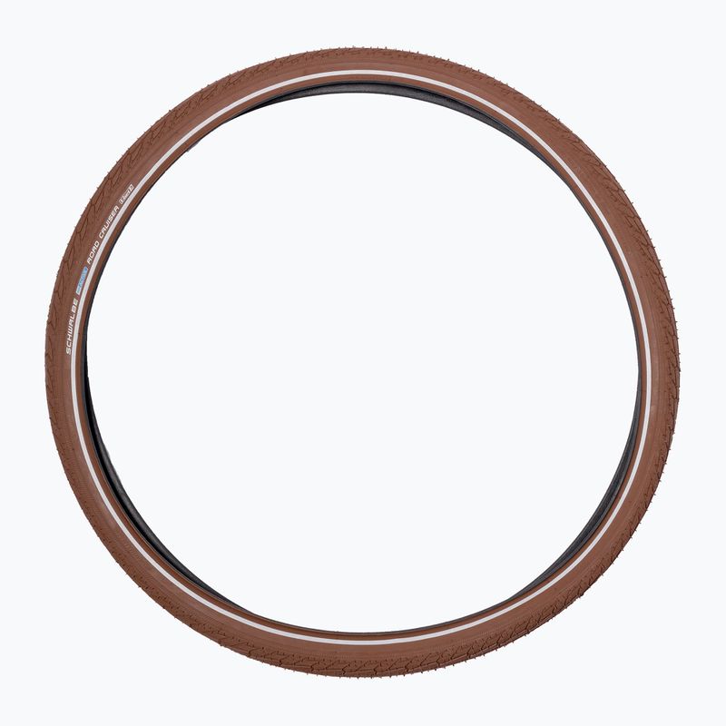 Pneumatico per bicicletta SCHWALBE Road Cruiser K-Guard SBC 28 x 1,75 caffè reflex 3