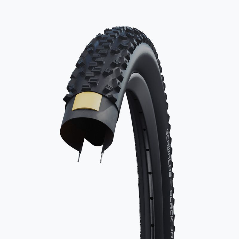 Pneumatico per bicicletta SCHWALBE Black Jack K-Guard Black N Roll nero 6