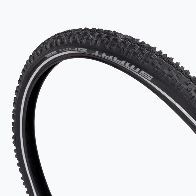 Pneumatico per bicicletta SCHWALBE Smart Sam Performance Addix nero reflex 3