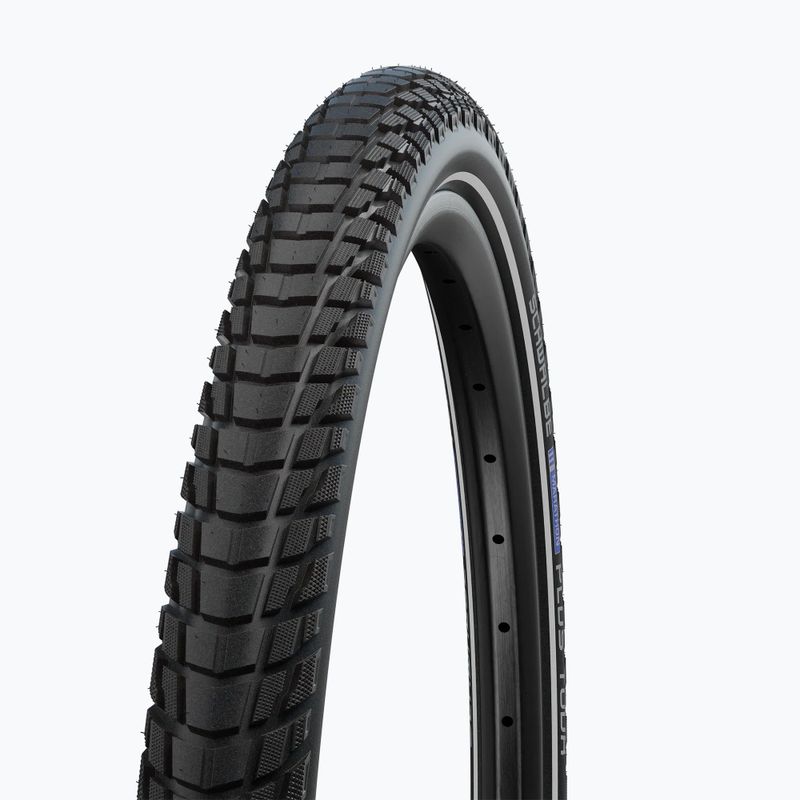 Pneumatico per bicicletta SCHWALBE Marathon Plus Tour Smart DualGuard Addix E 28 x 1,75 nero reflex