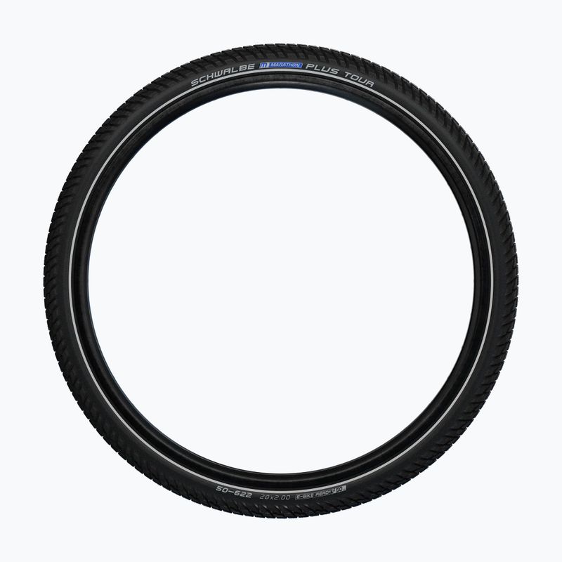 Pneumatico per bicicletta SCHWALBE Marathon Plus Tour Smart DualGuard Addix E 28 x 1,75 nero reflex 2