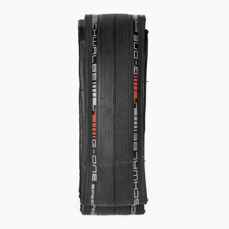 Pneumatico per bicicletta SCHWALBE G-One Speed Super Ground Addix Speedgrip nero 2