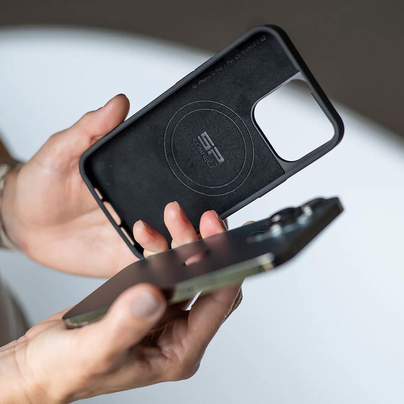 Custodia per telefono SP CONNECT for iPhone 15 Plus SPC+ black 4