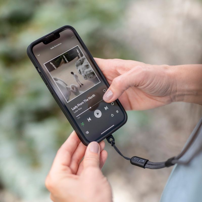 SP CONNECT Custodia per telefono Cordino piccolo nero 4