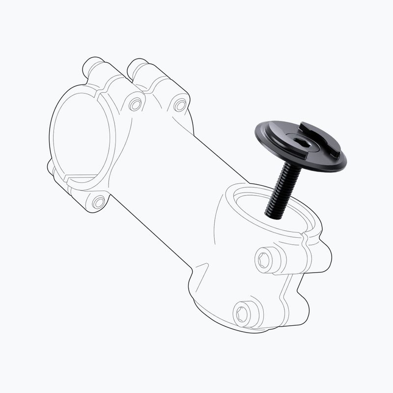 Portabici SP CONNECT Micro Steam Mount SPC+ nero 2