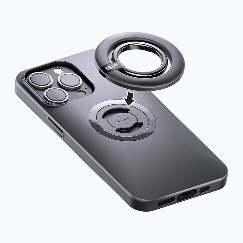 Portabici SP CONNECT Magnetic Ring Mount SPC+ nero 3