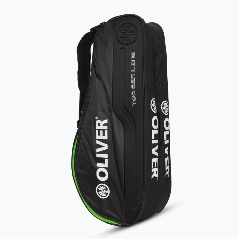 Borsa da squash Oliver Top Pro 6R nero/verde 2