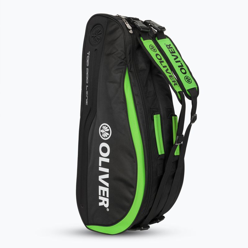 Borsa da squash Oliver Top Pro 6R nero/verde 4